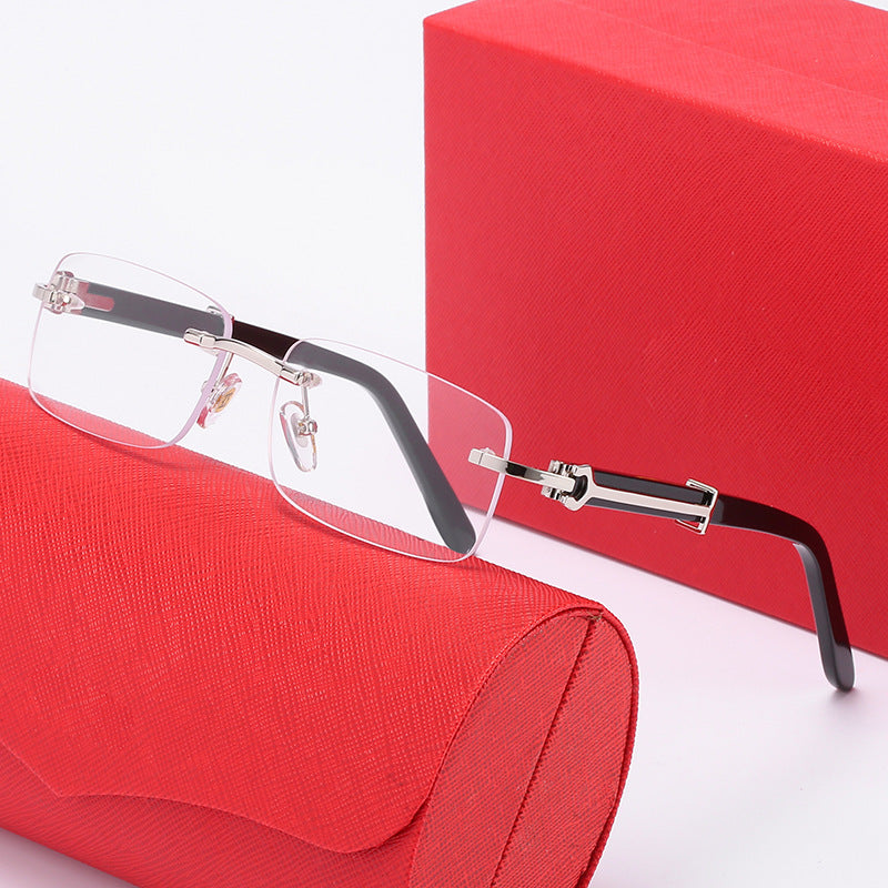 Dame elegant rektangulær brille Skanto