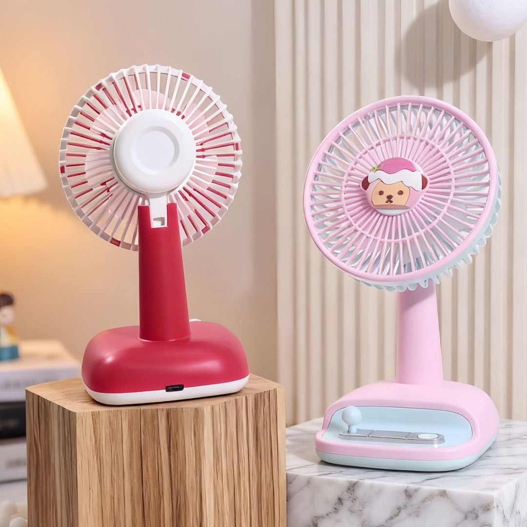 Damer Mini Vifte med USB-tilkobling og variabel vippe mekanisme Skanto