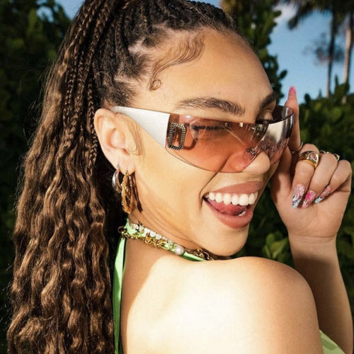 Women's sporty fashion sunglasses with elegant design and UV protection Skanto