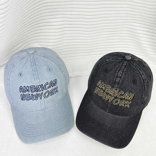 Kvinne Casual Brodert Baseball Caps Skanto 1784188047
