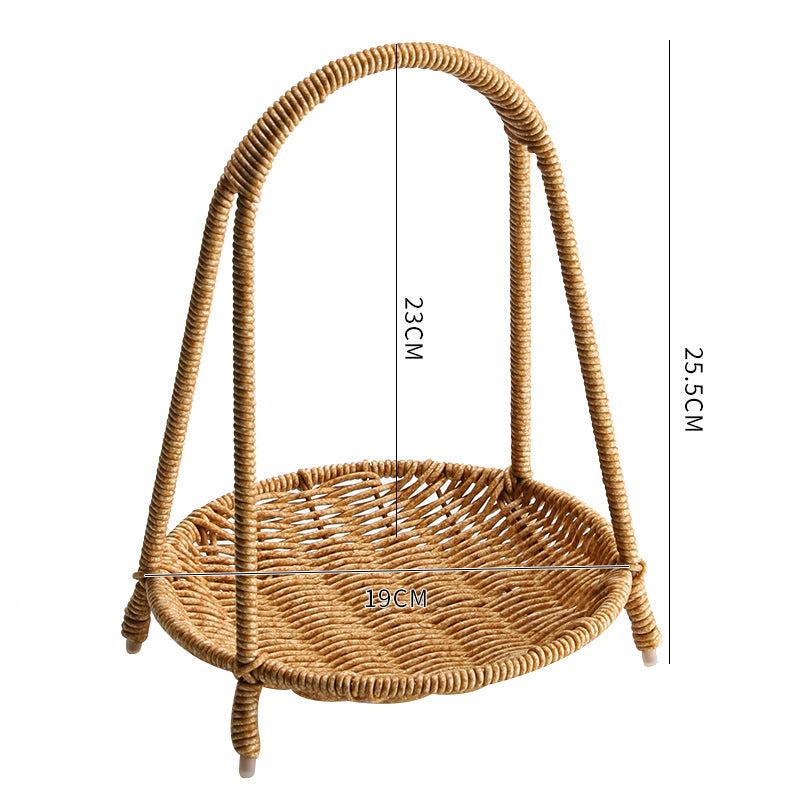 Elegant Vevd Oppbevaringskurv Skanto
