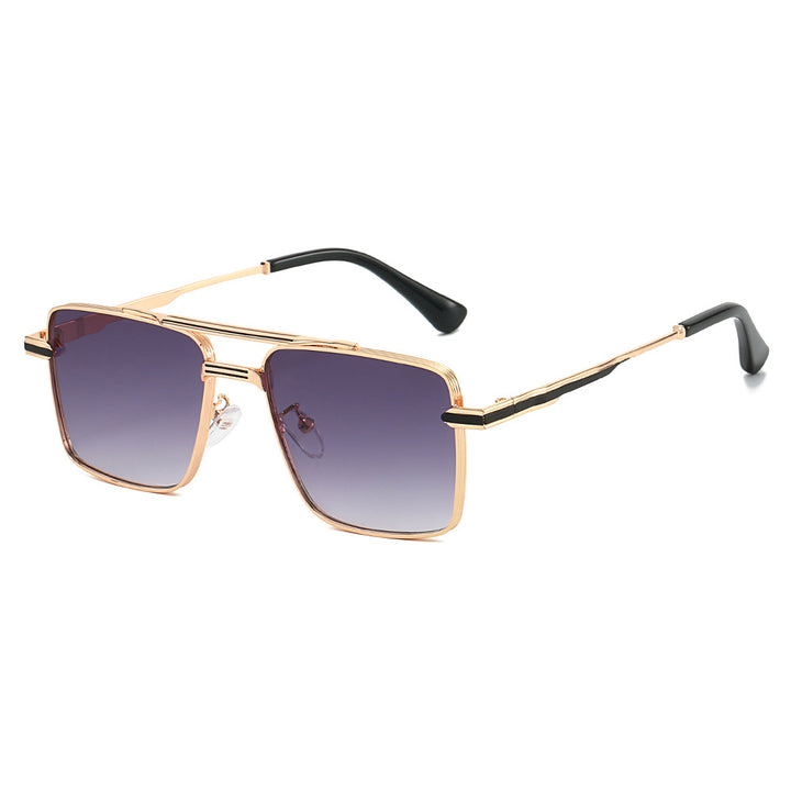 Dame moderne geometrisk solbrille Skanto