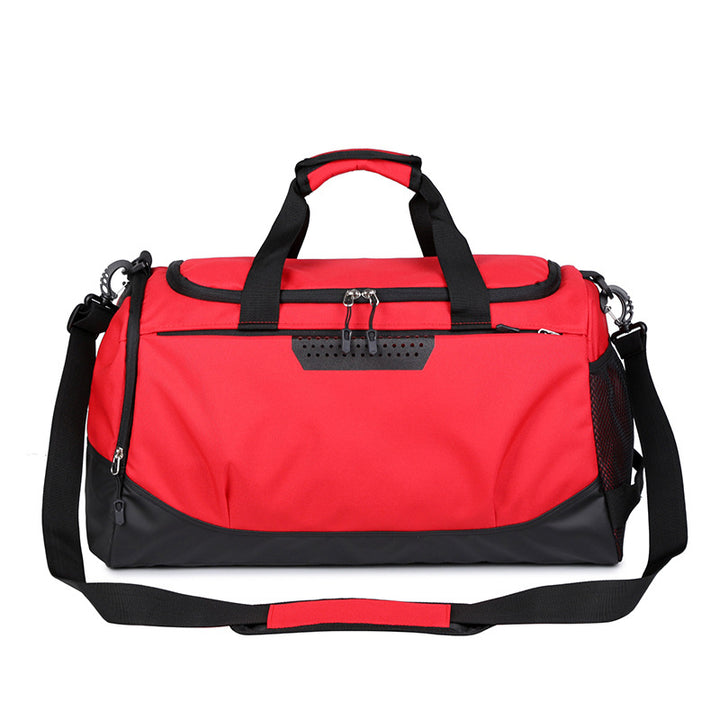 Sporty duffel bag with innovative compartment layout Skanto