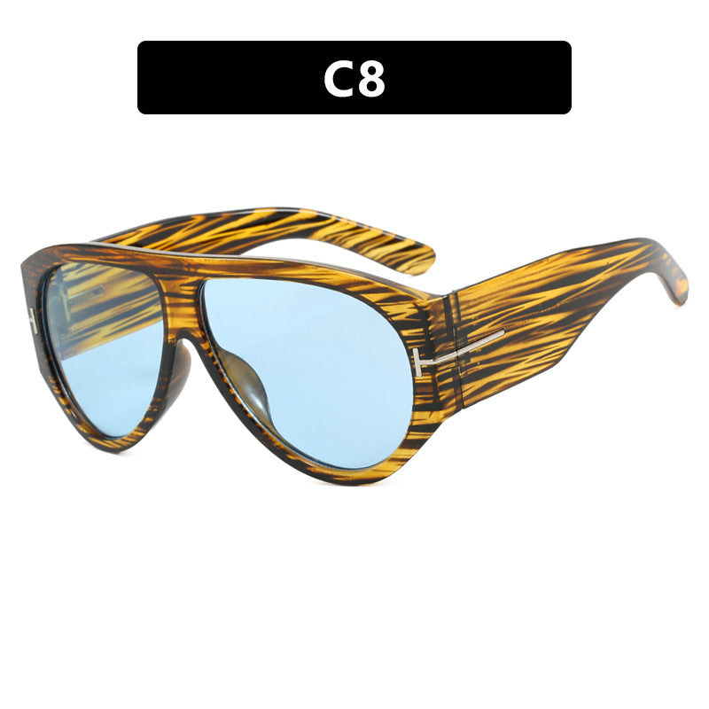 Women's fashionable retro-style oversized sunglasses Skanto