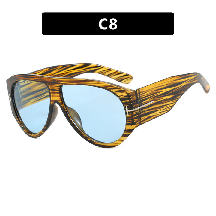 Women's fashionable retro-style oversized sunglasses Skanto