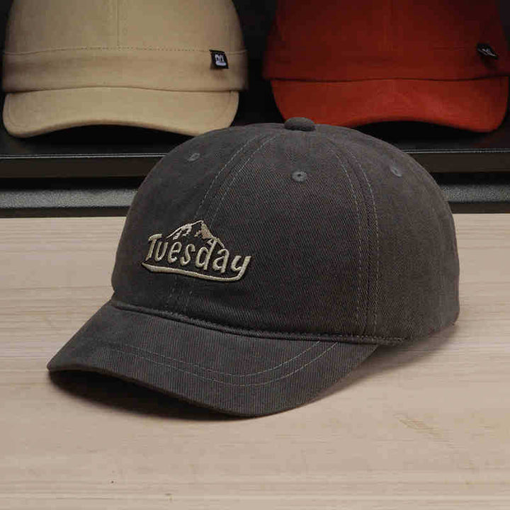 Herre Strukturert Bomullsbaseballcaps Skanto 1784188514