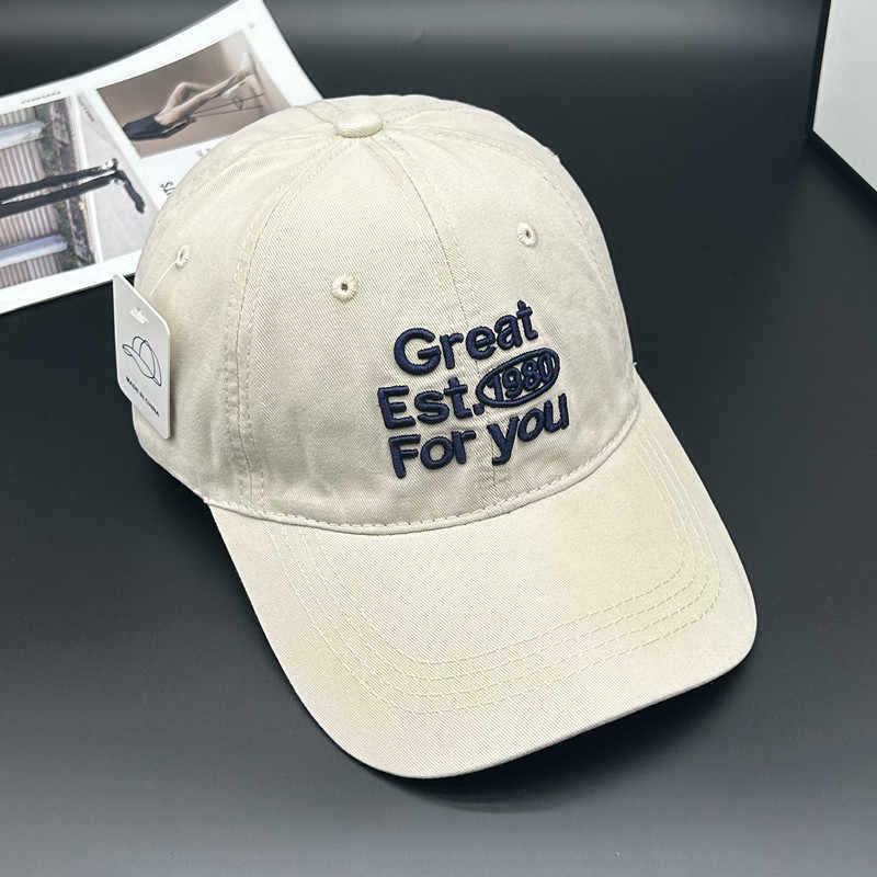 Unisex Grafisk Brodert Caps Skanto