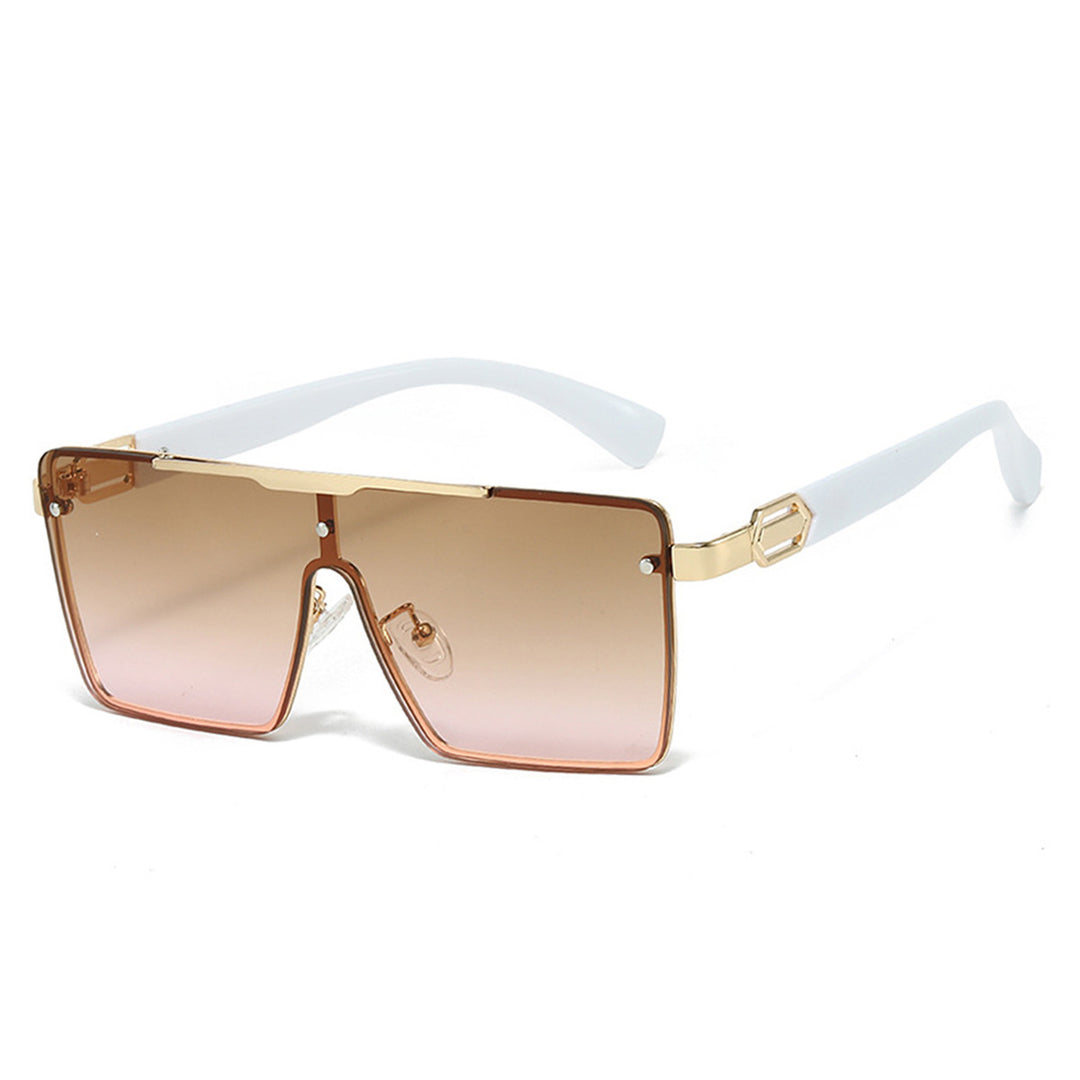 Dame Modisk Oversized Solbrille i eksklusiv Skilpaddedesign Skanto