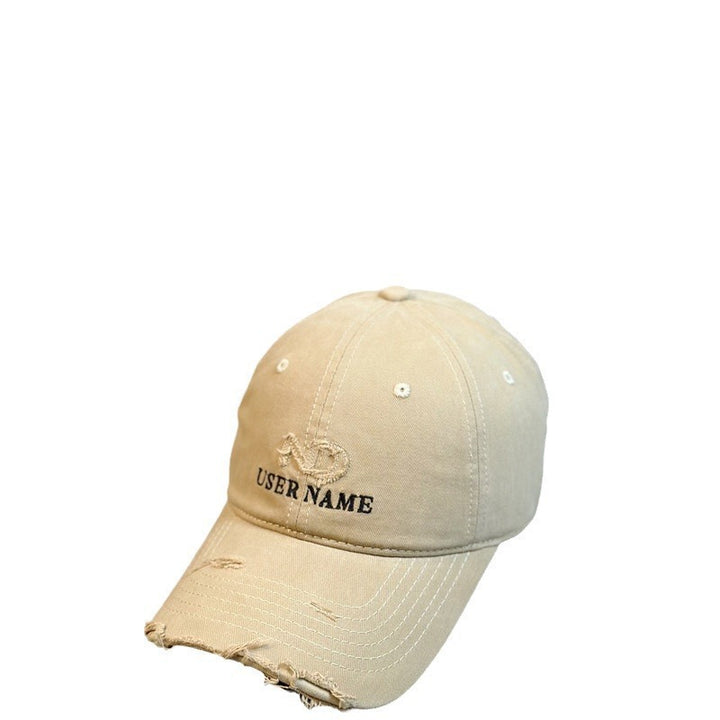 Kvinne Slitt Fritid Justerbar Baseball Cap Skanto