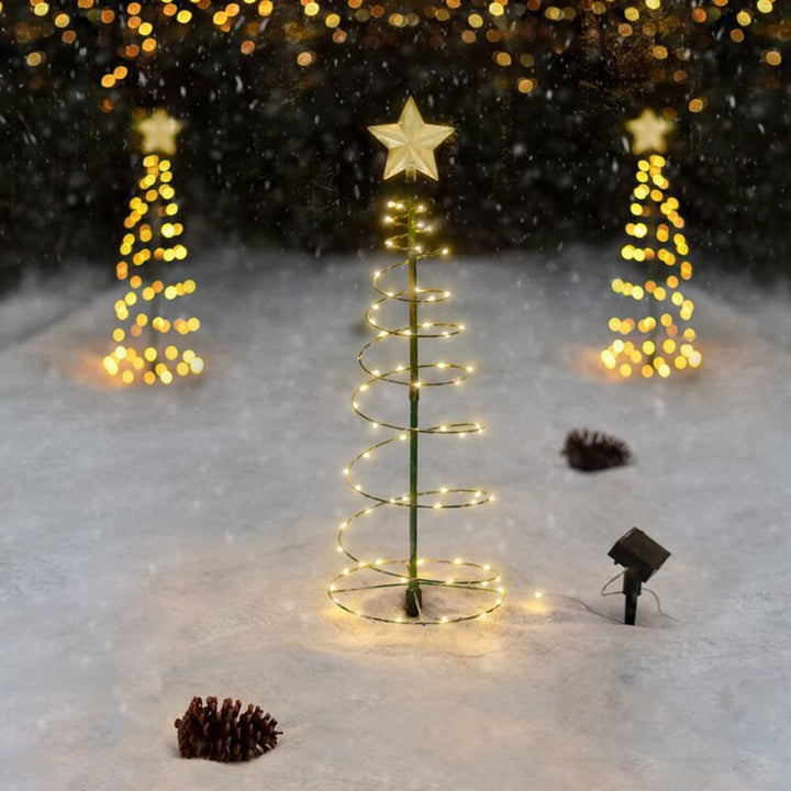 Spiral Pendant LED Hengende Plante Lampe Med Falsk Tropisk Blad Topp Skanto