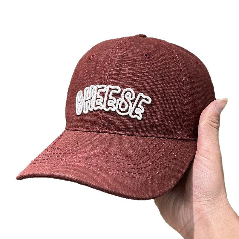 Unisex Brodert Bomull Twill Caps Skanto