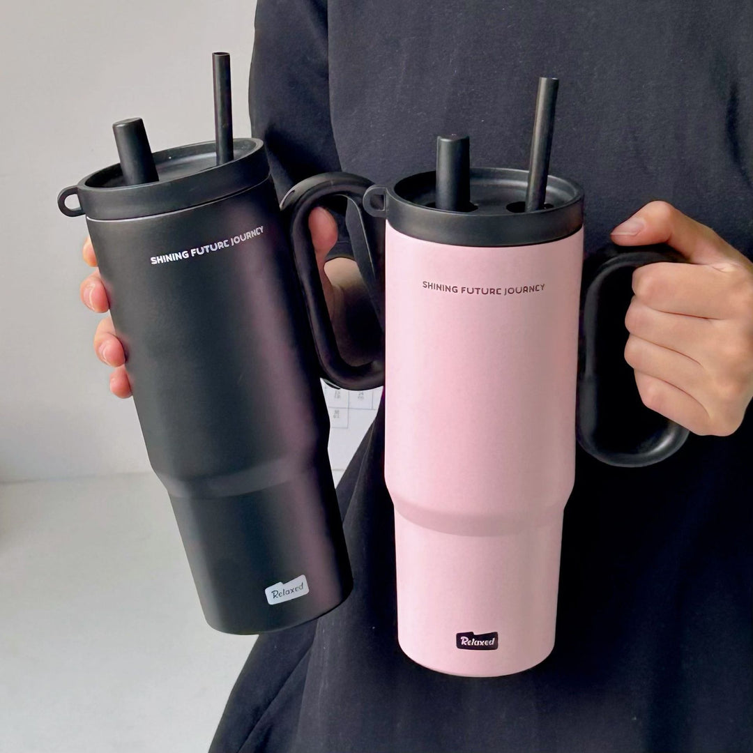 Damen Thermobecher mit praktischem Doppeltrinksystem Skanto