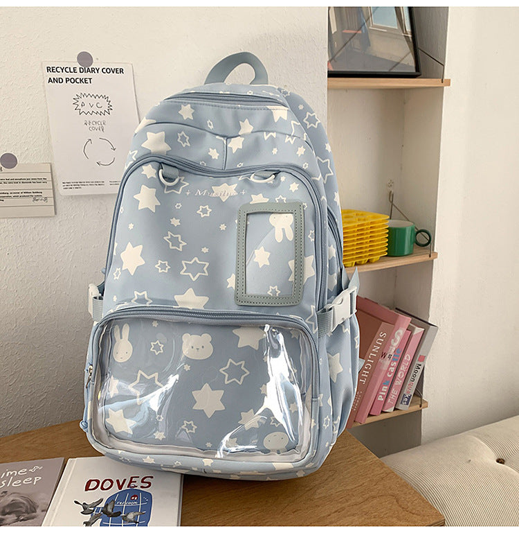 Søt karakterinspirert skoleveske