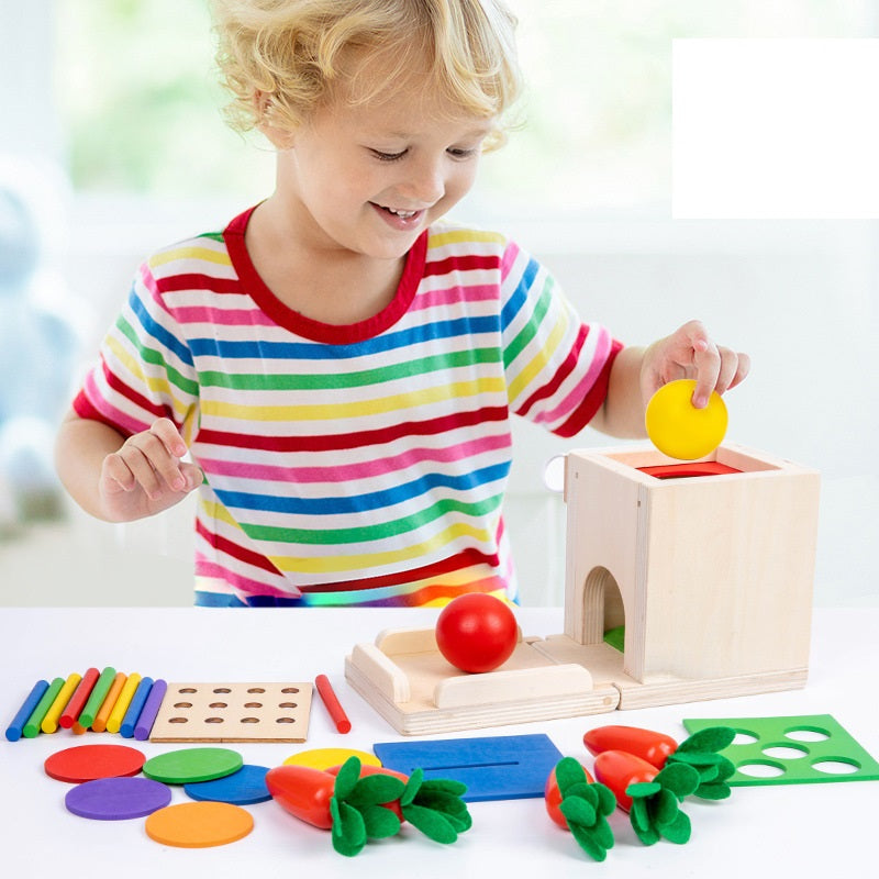 Norvo | EcoToys Geometrix Tower | Stimulerer kreativitet - Montessori-lek