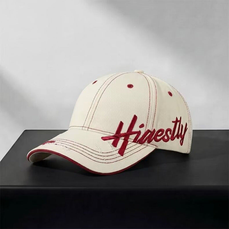 Kvinnebunad Slitt Casual Grafisk Baseball Cap Skanto