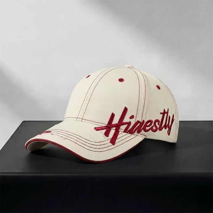 Kvinnebunad Slitt Casual Grafisk Baseball Cap Skanto