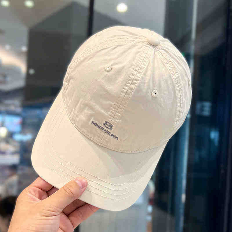 Herre Slitt Bomull Baseball Caps Skanto