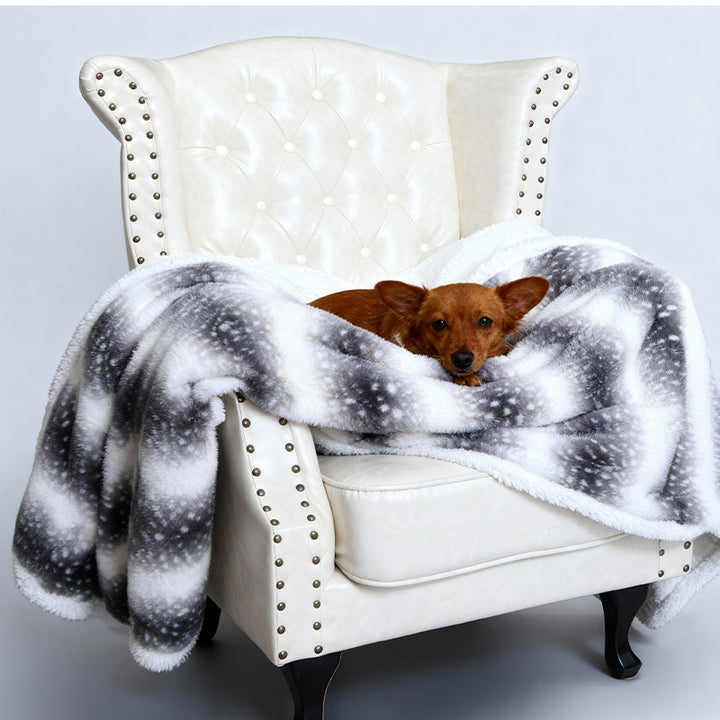 Damer Koselig Hundeteppe med myk Fleece og moderne Design Skanto
