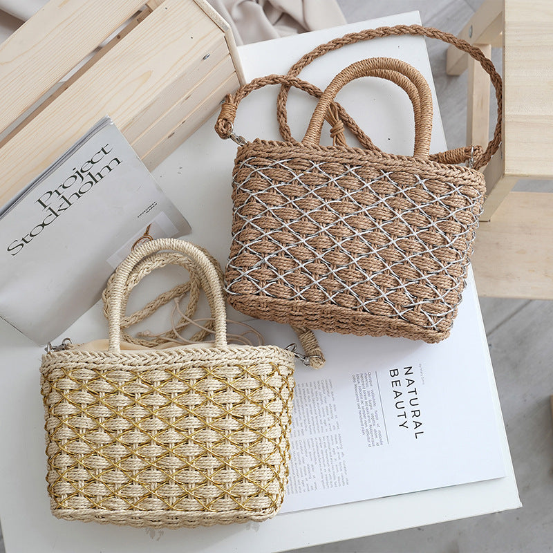 Stilfull Rattan-håndveske Skanto