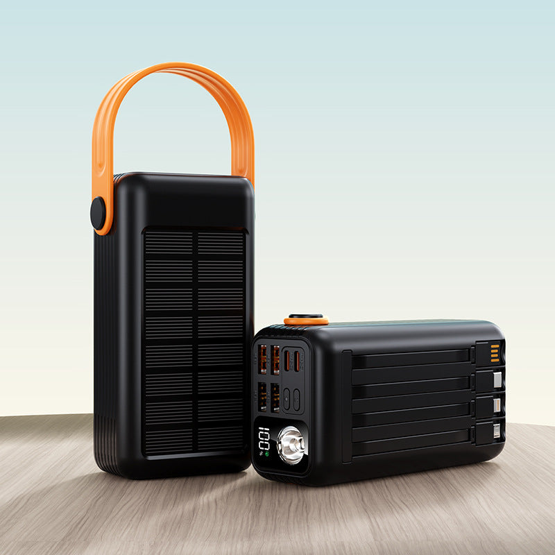 Solar-Powerbank med Flere Usb-porter Skanto