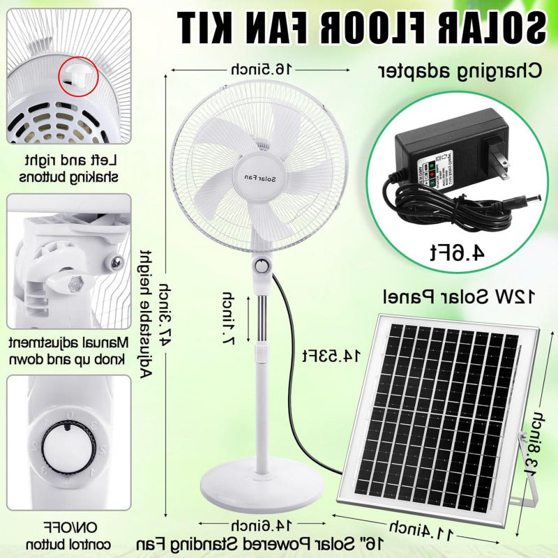 Dame Solar Vifte Skanto