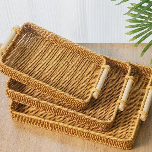Dame Rattan Serveringsbrett Skanto