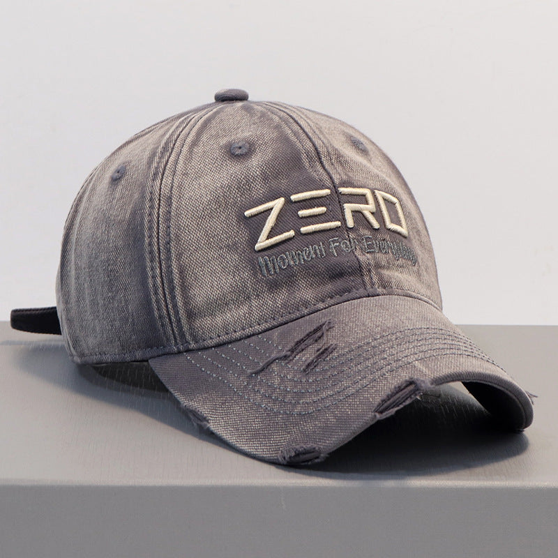 Herre Slittet Bomull Baseball Caps Skanto 1784270076