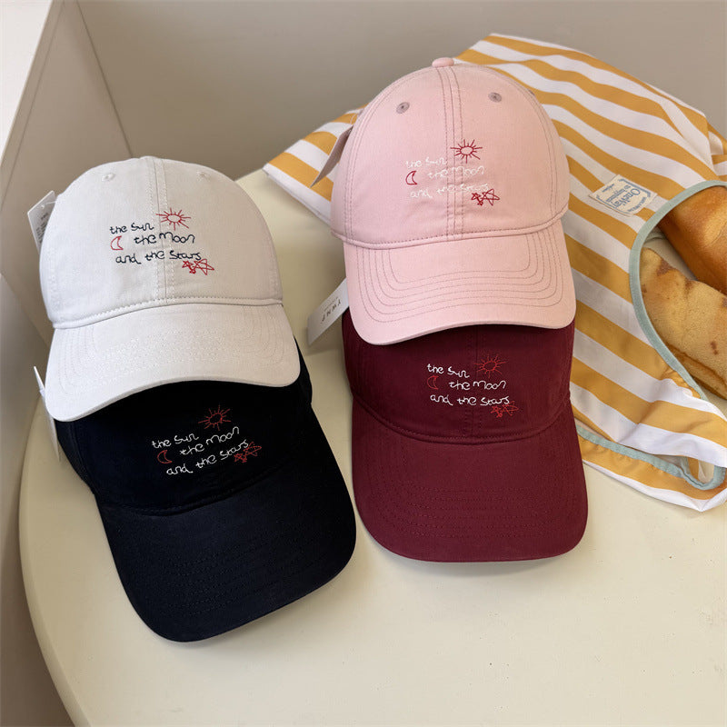 Kvinnens avslappede broderte pappa caps Skanto