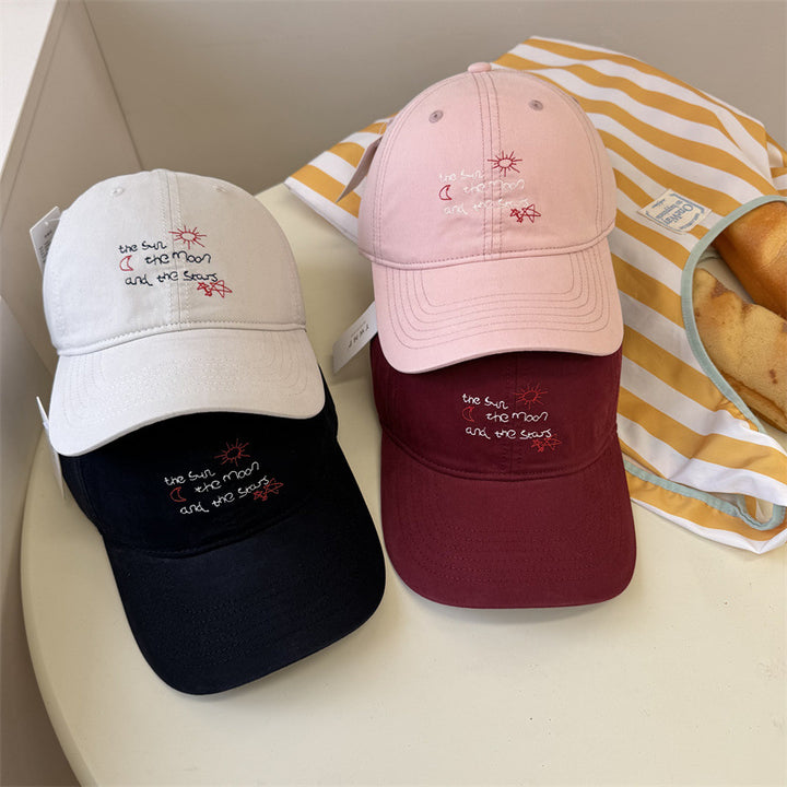 Kvinnens avslappede broderte pappa caps Skanto