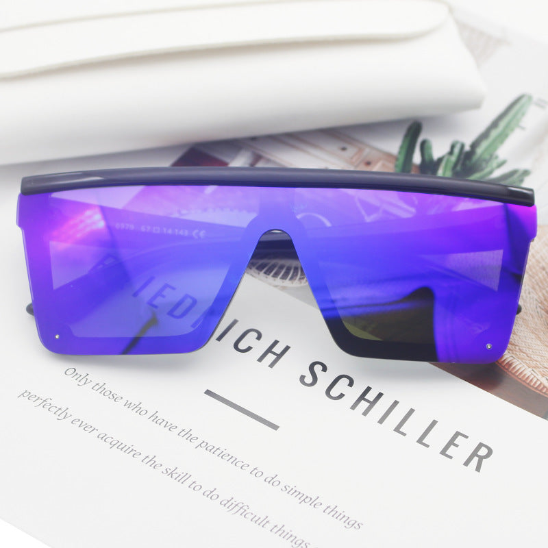 Dame Sporty solbriller i trendy Shield-design Skanto