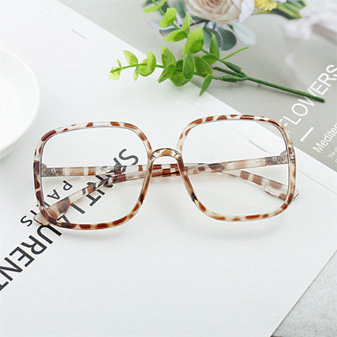 Dame kvadratisk designerbrille med moderne mønster Skanto