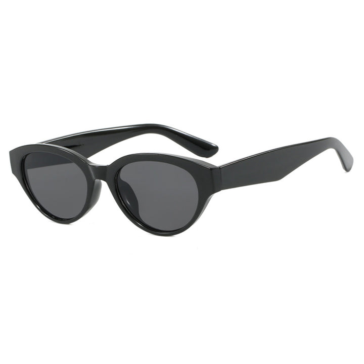 Dame Cat-Eye solbriller med beskyttende UV-filter og elegant ramme Skanto