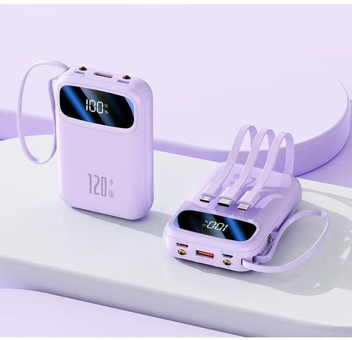Høykapasitet powerbank med digital skjerm og flere tilkoblinger Skanto