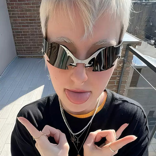 Women's Futuristic Sports Sunglasses Skanto