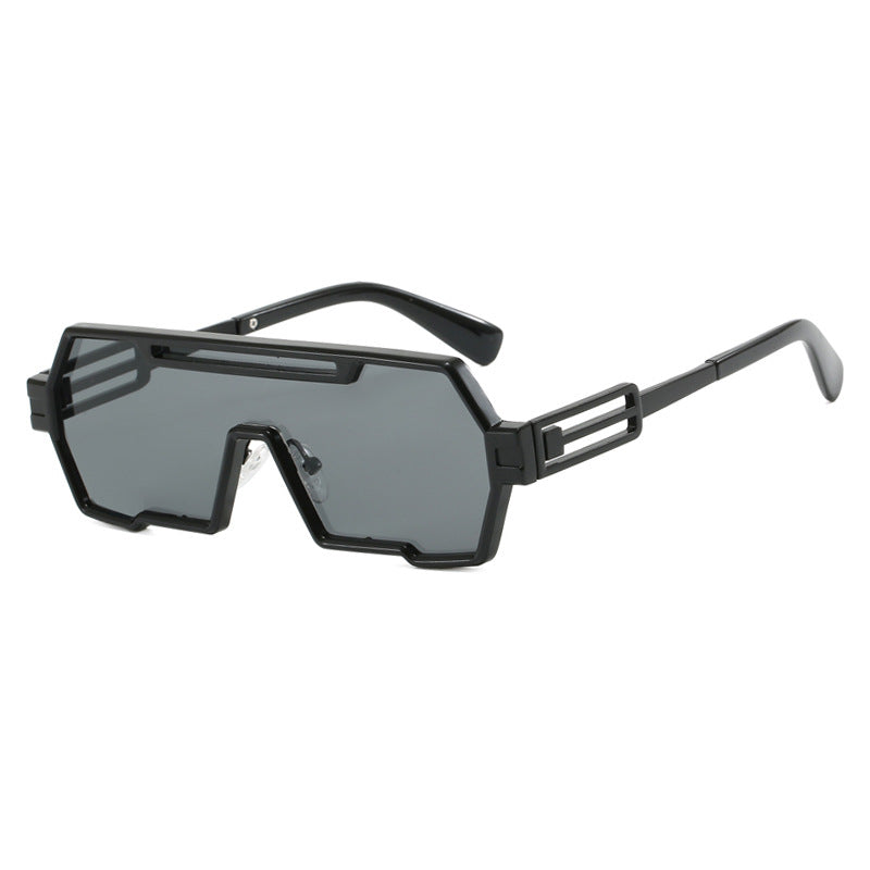 Women's futuristic sunglasses in striking hexagonal design Skanto