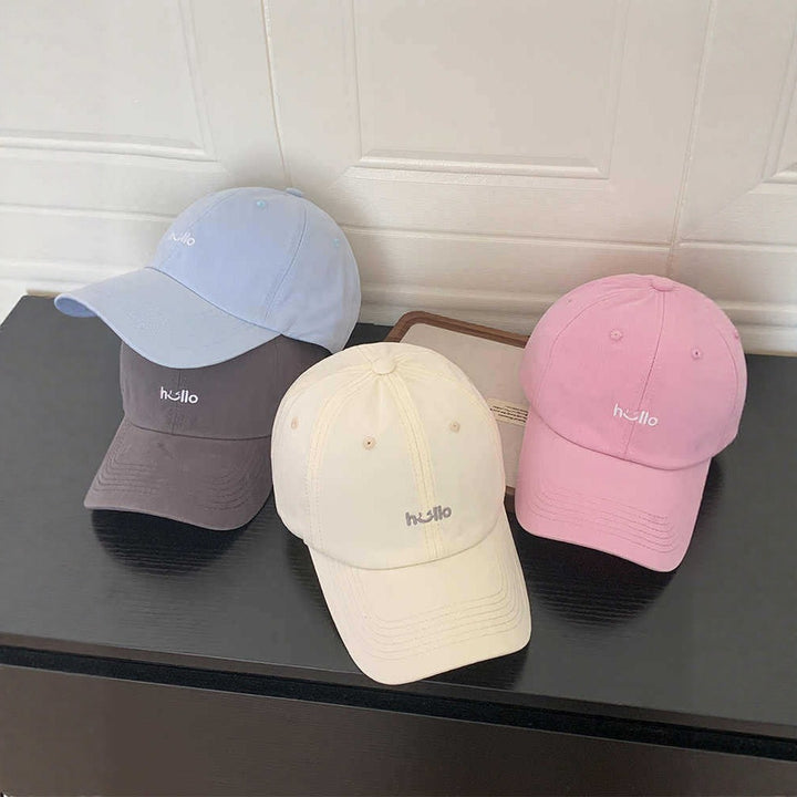 Unisex Casual Cotton Brodert Caps Skanto