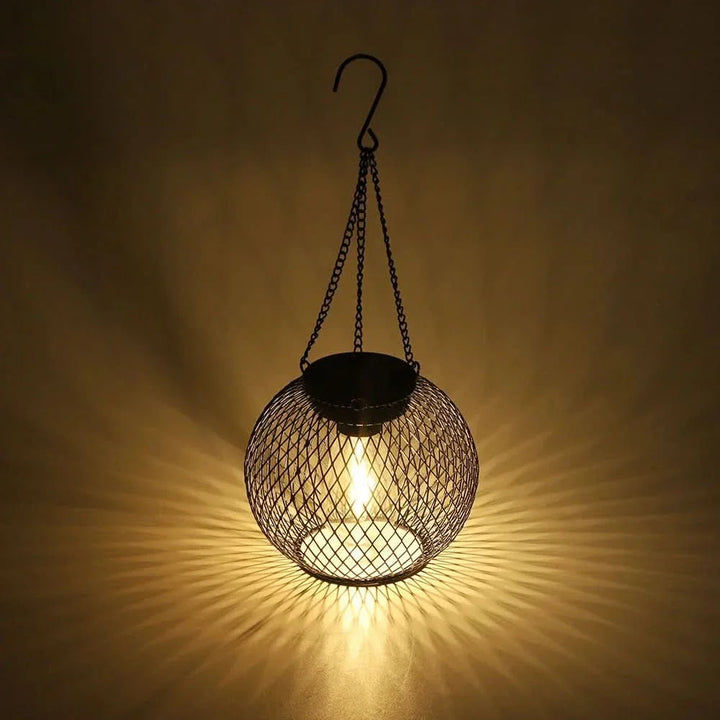 Skanto | Sunny Garden Solar Lantern – Vanntett LED Utendørs Lys med Auto Sensor