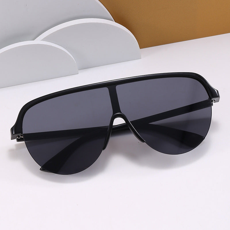 Dame oversized Visir solbrille Skanto