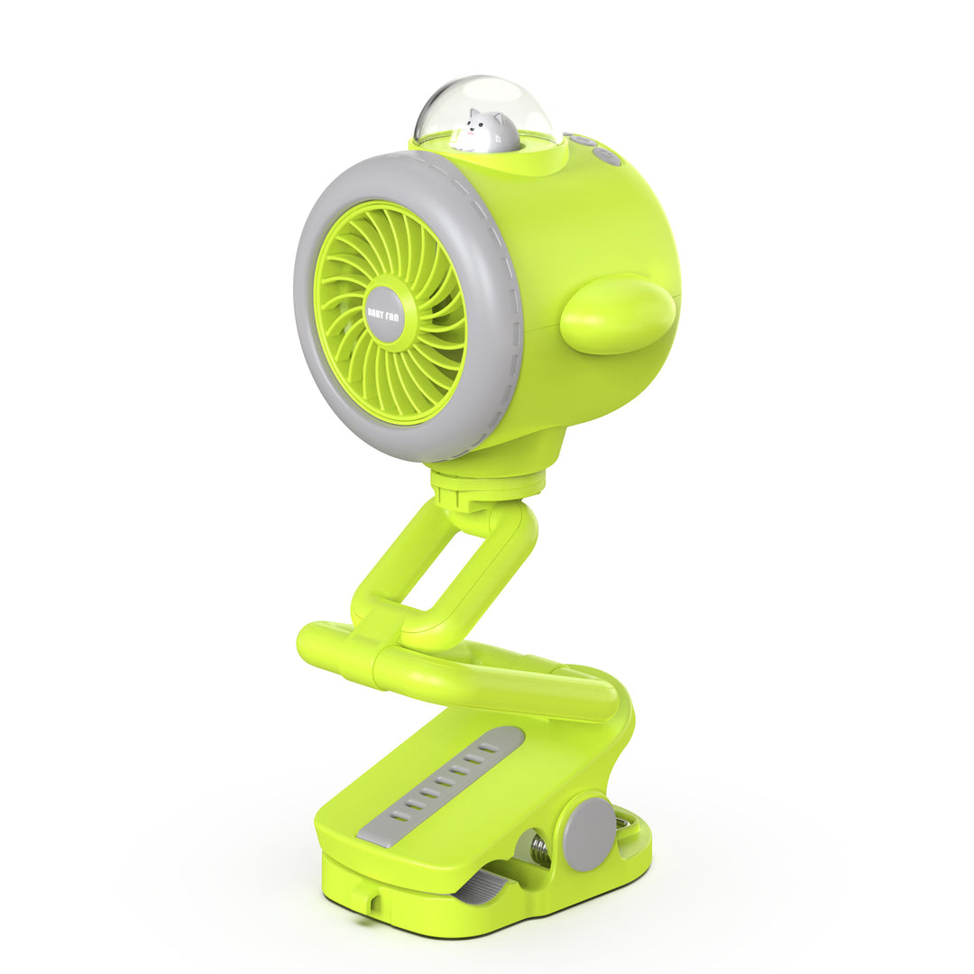 Justerbar Clip-On Mini Vifte Skanto