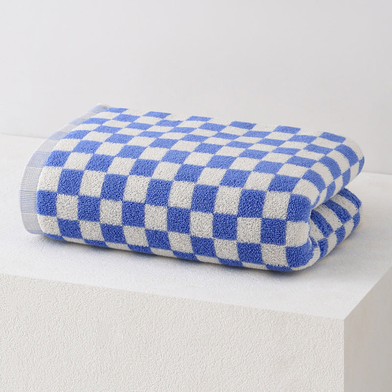 Damer Elegant Frotté Håndkle med Stripemønster Skanto