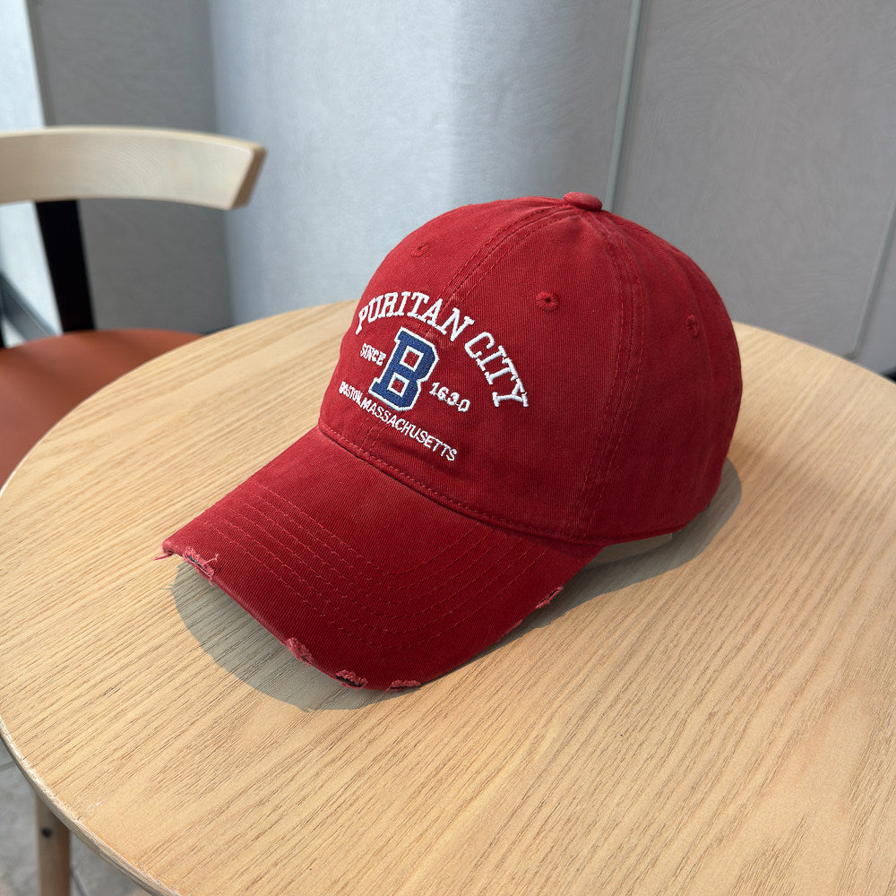 Herre's Slittet Bomulls Baseball Cap Skanto 1784270269