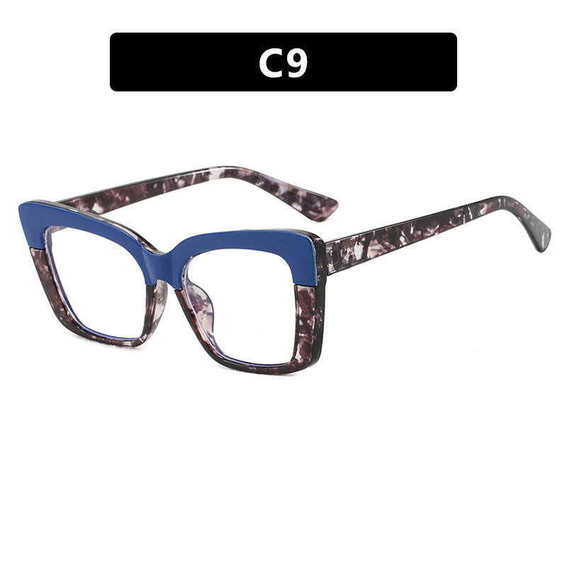 Dames moteriktig brille i trendy geometrisk design Skanto