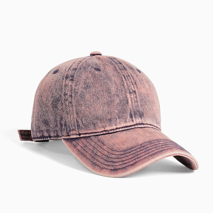 Dame Vintage-basecap i bomull med justerbar reim Skanto