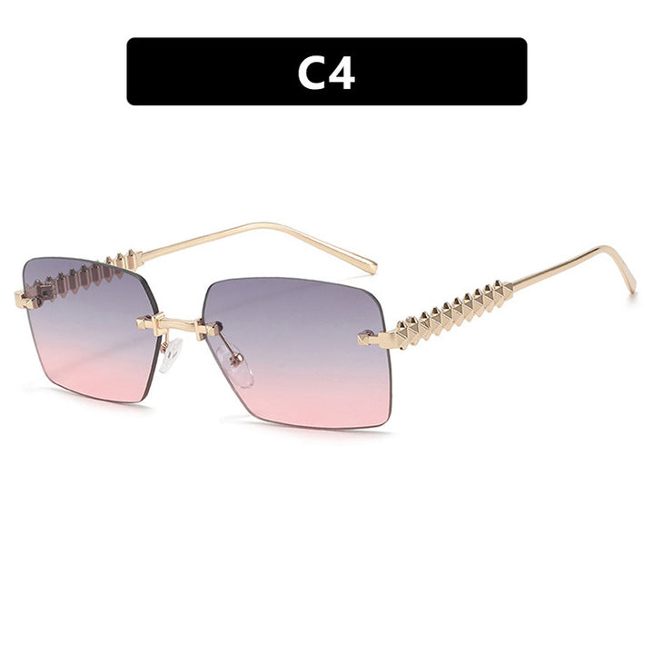 Women's fashionable sunglasses with unique and decorative frame Skanto