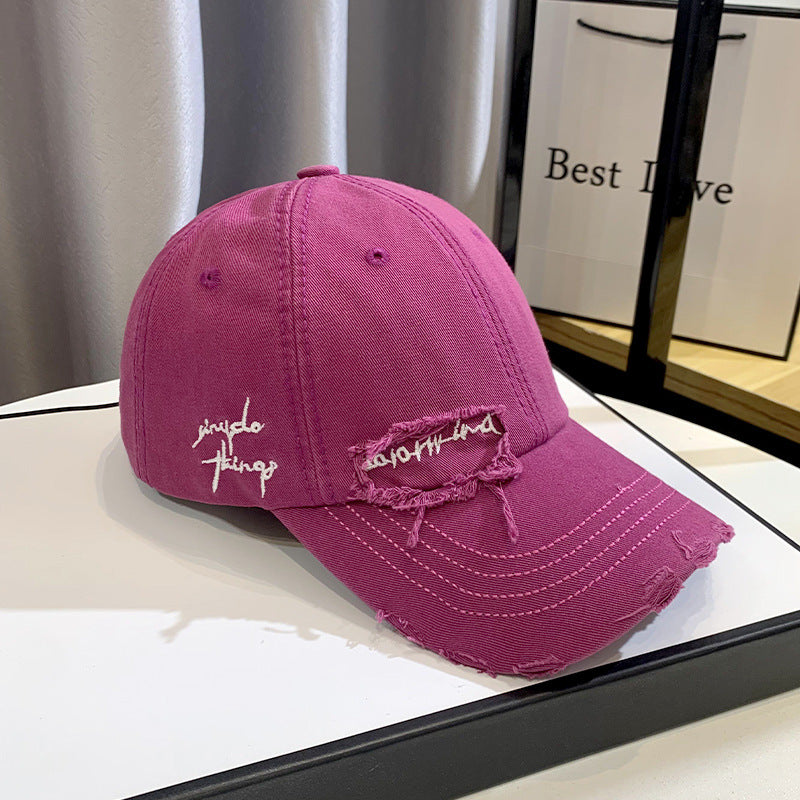 Unisex Slittet Grafisk Baseball Caps Skanto