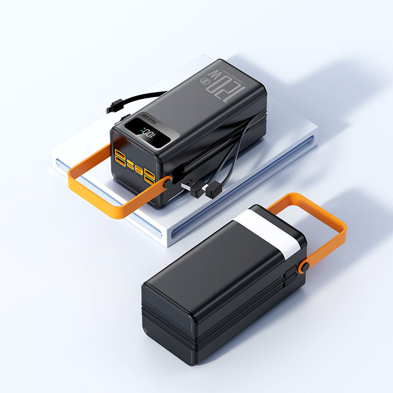 Kraftig Bærbar Powerbank med Usb-tilkoblinger Skanto