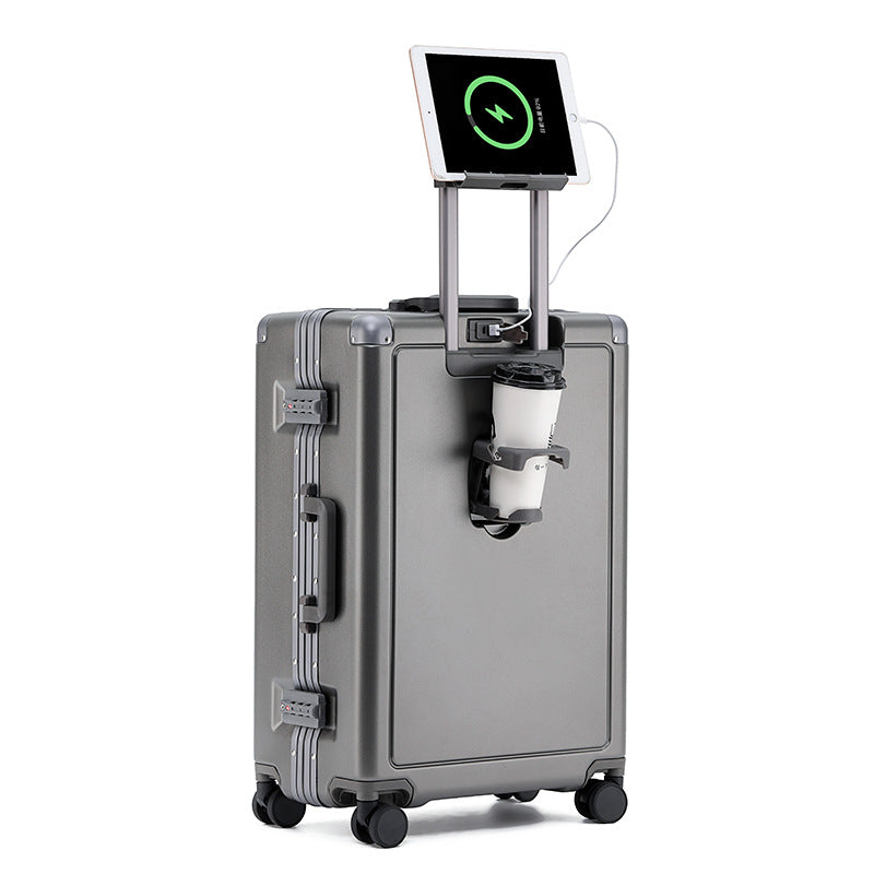 Herre Smart Tech Rullende Reisetaske Skanto