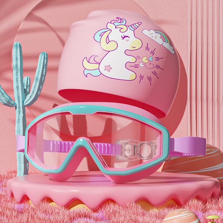 Kids Enhjørning-tema Svømmebrille Sett Skanto
