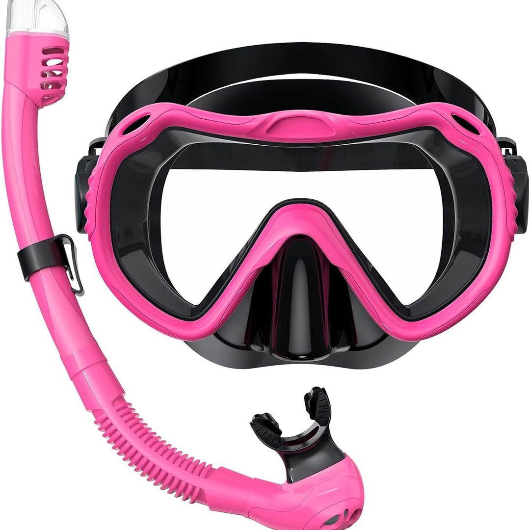 Tauchmaske med Fit-teknologi og ergonomisk snorkel Skanto