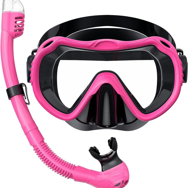 Tauchmaske med Fit-teknologi og ergonomisk snorkel Skanto